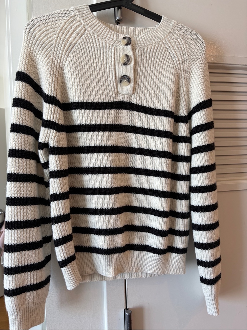 Stripped knit sweater!